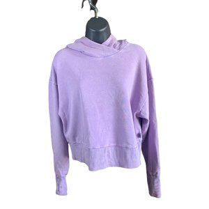 Women's French Terry Acid Wash Hoodie Sweatshirt